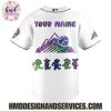 Colorado Rockies x Grateful Dead 2025 Custom Name Baseball Jersey