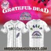 Detroit Tigers x Grateful Dead 2025 Custom Name Baseball Jersey