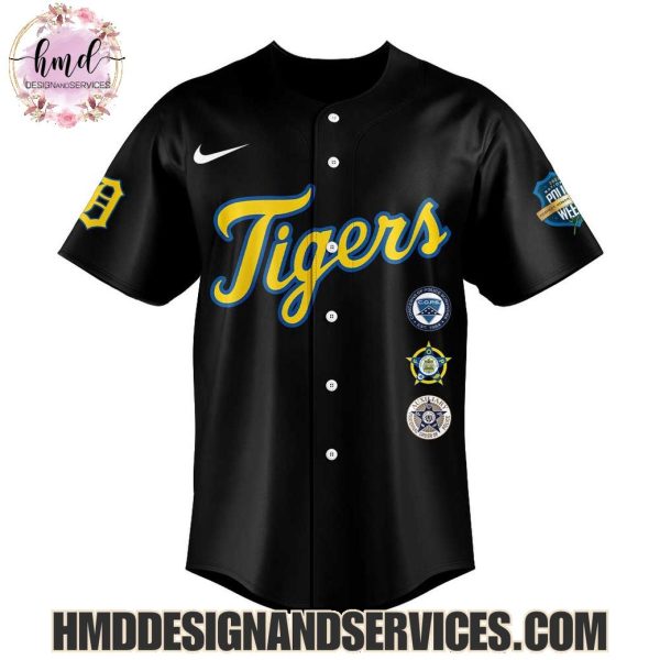 Detroit Tigers National Police Week Honoring Courage, Saluting Sacrifice Limited Edition Baseball Jersey