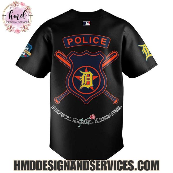 Detroit Tigers National Police Week Honoring Courage, Saluting Sacrifice Limited Edition Baseball Jersey