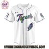 Detroit Tigers x Grateful Dead 2025 Custom Name Baseball Jersey