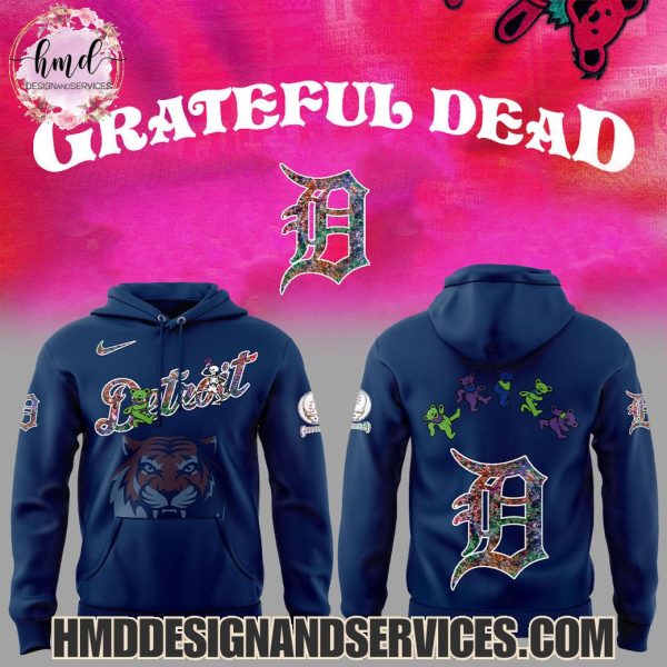 Detroit Tigers x Grateful Dead 2025 Limited Edition Hoodie