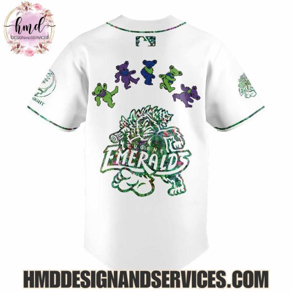 Eugene Emeralds x Grateful Dead 2025 Special Edition Baseball Jersey