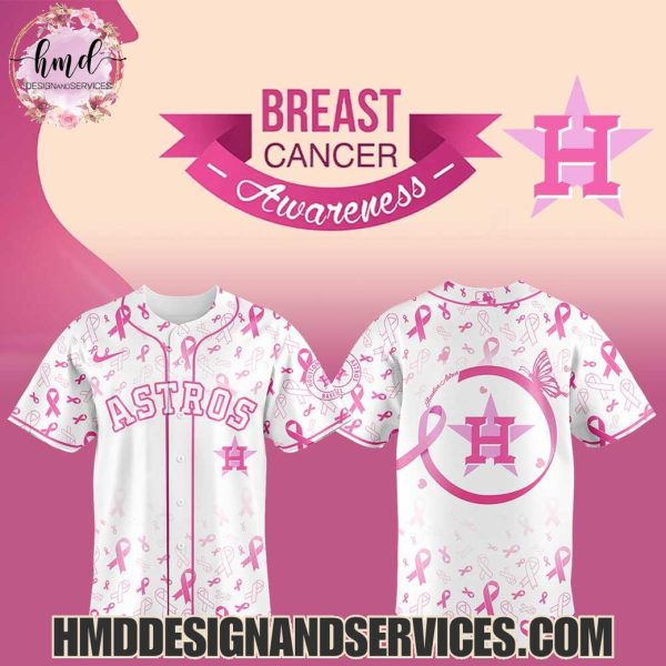 Houston Astros Breast Cancer Awareness 2025 Limited Edition Baseball Jersey