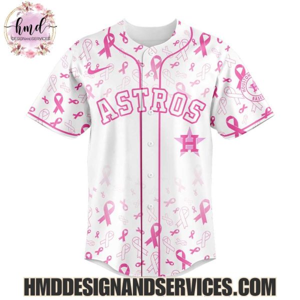 Houston Astros Breast Cancer Awareness 2025 Limited Edition Baseball Jersey