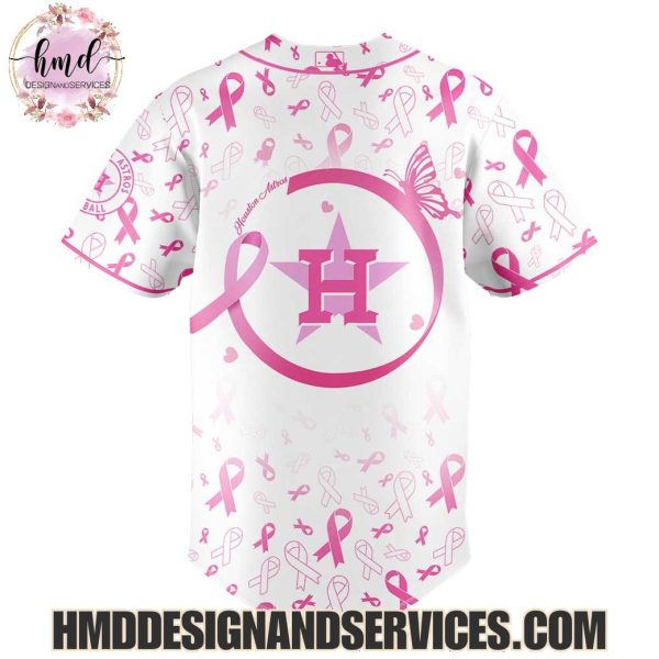 Houston Astros Breast Cancer Awareness 2025 Limited Edition Baseball Jersey