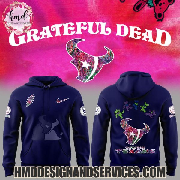 Houston Texans x Grateful Dead 2025 Limited Edition Hoodie
