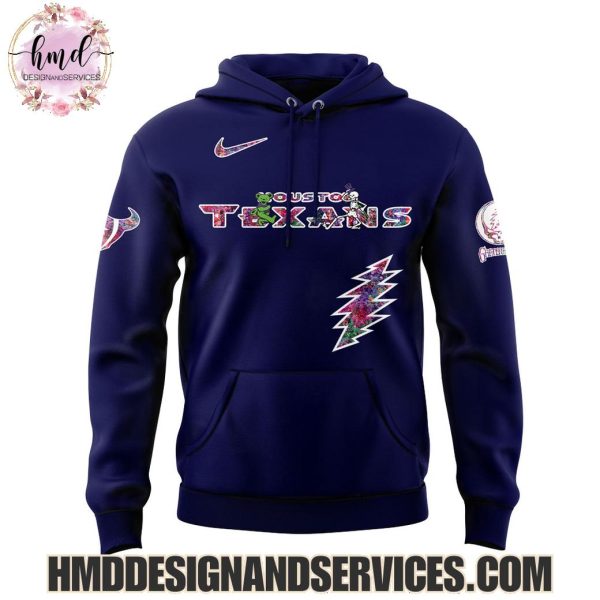 Houston Texans x Grateful Dead 2025 Special Edition Hoodie