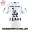 Los Angeles Dodgers x Grateful Dead 2025 Custom Name Baseball Jersey