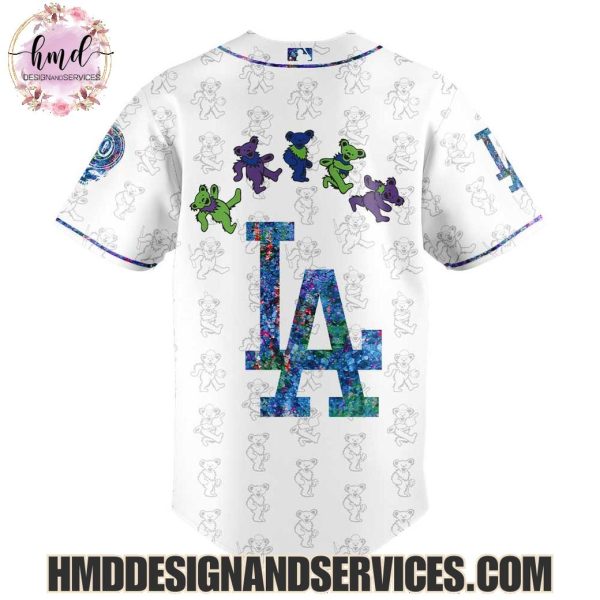 Los Angeles Dodgers x Grateful Dead 2025 Special Edition Baseball Jersey