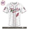 Minnesota Twins x Grateful Dead 2025 Special Edition Baseball Jersey