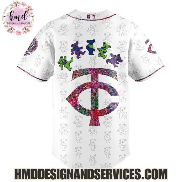 Minnesota Twins x Grateful Dead 2025 Special Edition Baseball Jersey