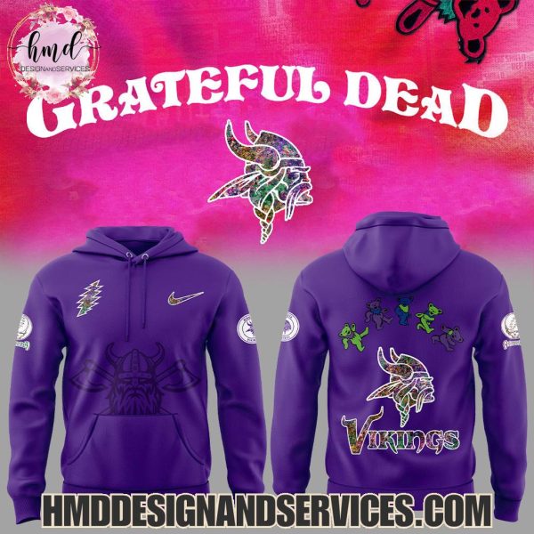 Minnesota Vikings x Grateful Dead 2025 Limited Edition Hoodie
