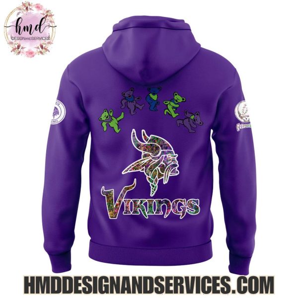 Minnesota Vikings x Grateful Dead 2025 Limited Edition Hoodie