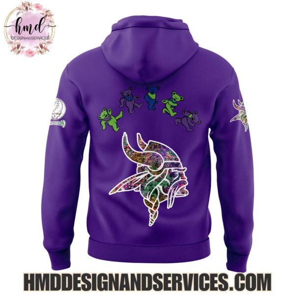 Minnesota Vikings x Grateful Dead 2025 Special Edition Hoodie