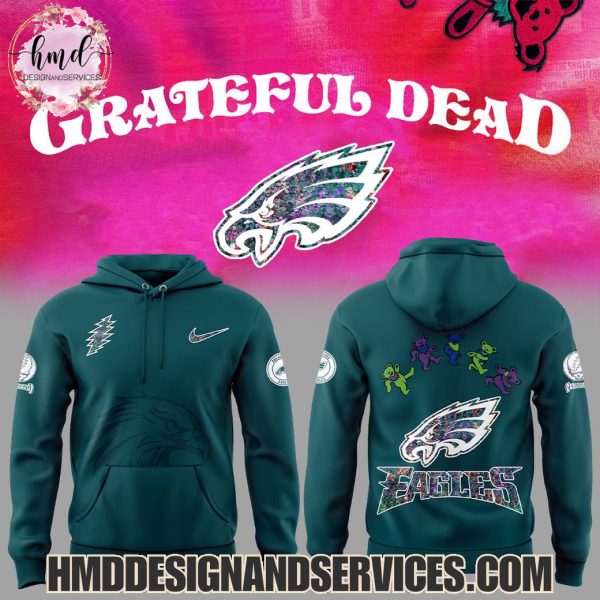 Philadelphia Eagles x Grateful Dead 2025 Limited Edition Hoodie