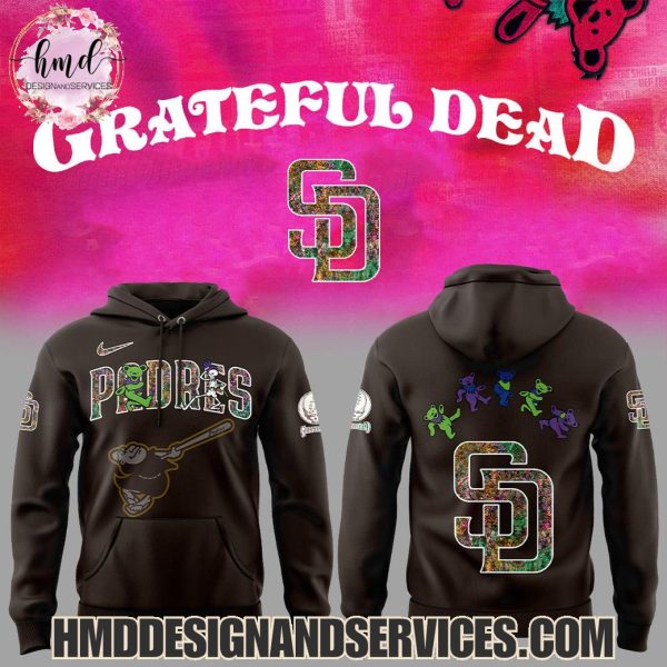 San Diego Padres x Grateful Dead 2025 Limited Edition Hoodie