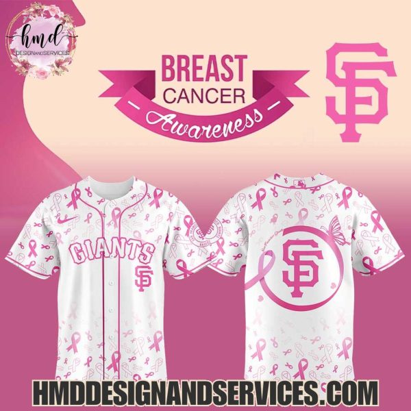 San Francisco Giants Breast Cancer Awareness 2025 Limited Edition Baseball Jersey