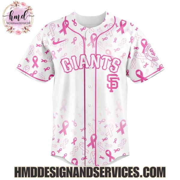 San Francisco Giants Breast Cancer Awareness 2025 Limited Edition Baseball Jersey