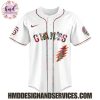 San Francisco Giants x Grateful Dead 2025 Custom Name Baseball Jersey