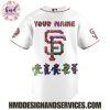 San Francisco Giants x Grateful Dead 2025 Custom Name Baseball Jersey