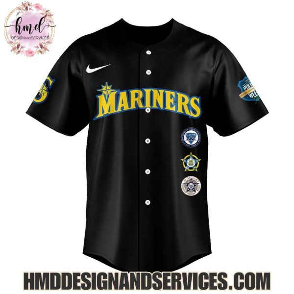 Seattle Mariners National Police Week Honoring Courage, Saluting Sacrifice Limited Edition Baseball Jersey