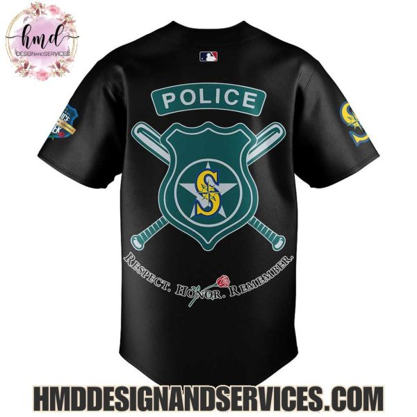 Seattle Mariners National Police Week Honoring Courage, Saluting Sacrifice Limited Edition Baseball Jersey