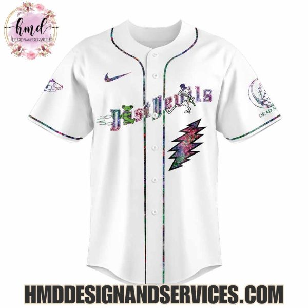 Tri-City Dust Devils x Grateful Dead 2025 Special Edition Baseball Jersey