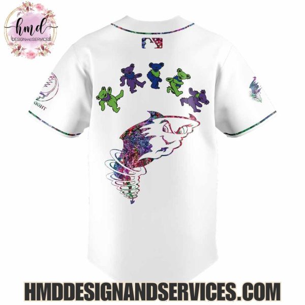 Tri-City Dust Devils x Grateful Dead 2025 Special Edition Baseball Jersey