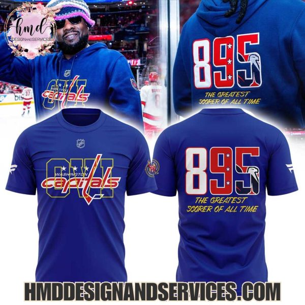 Washington Capitals x 895 The Greatest Scorer Of All Time Limited Edition Hoodie