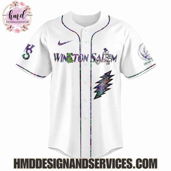 Winston-Salem Dash x Grateful Dead 2025 Special Edition Baseball Jersey